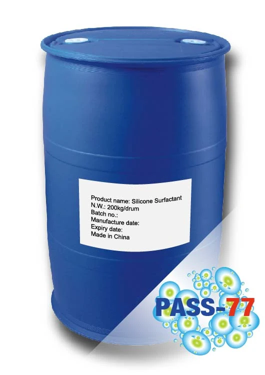 Silicone Surfactant PASS-77 as Super Spreader
