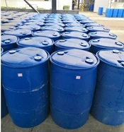 APG agrochemical surfactant in blue plastic drums