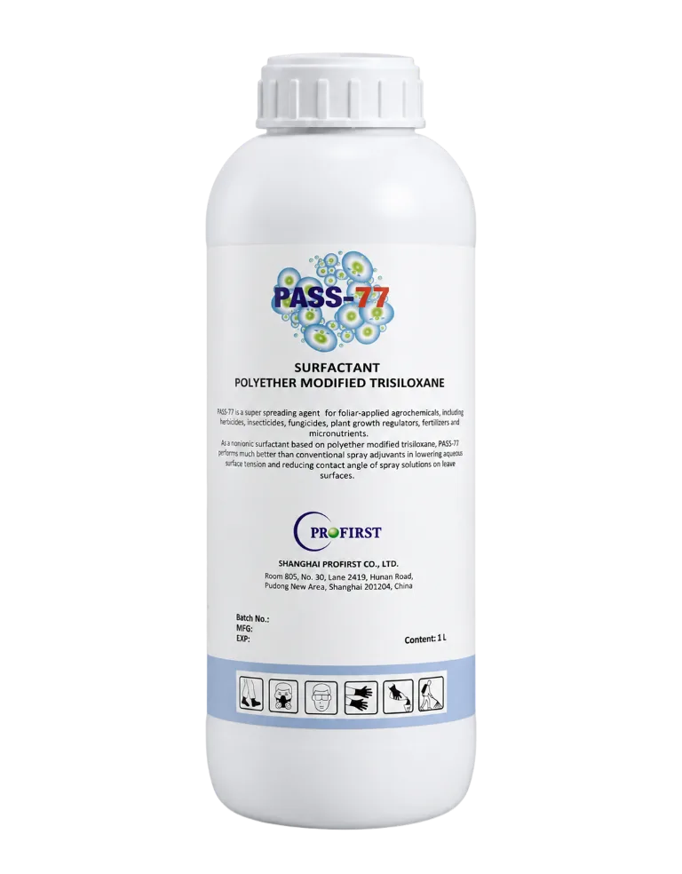 Silicone Surfactant PASS-77 as Super Spreader