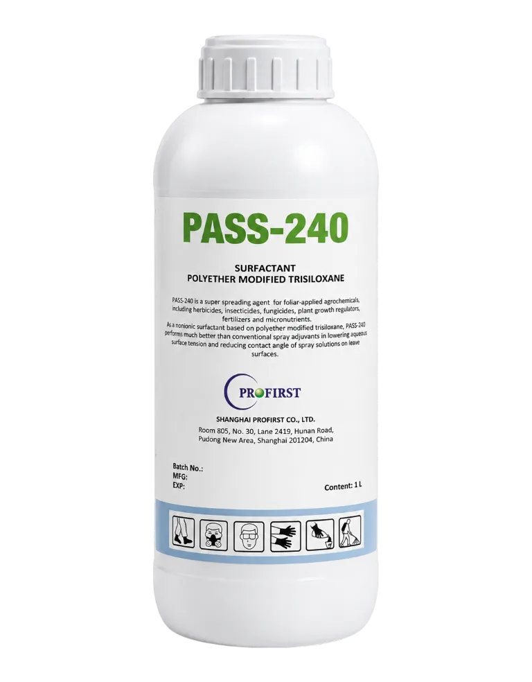 Silicone Surfactant PASS-240 as Super Spreader